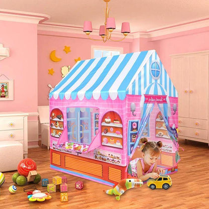Casa de tienda de juegos para niños interior
