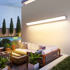Lámparas de pared impermeables modernas para exteriores con luz LED