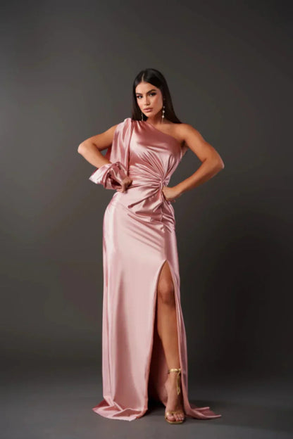 Amison | Vestido Maxi Elegante con Abertura