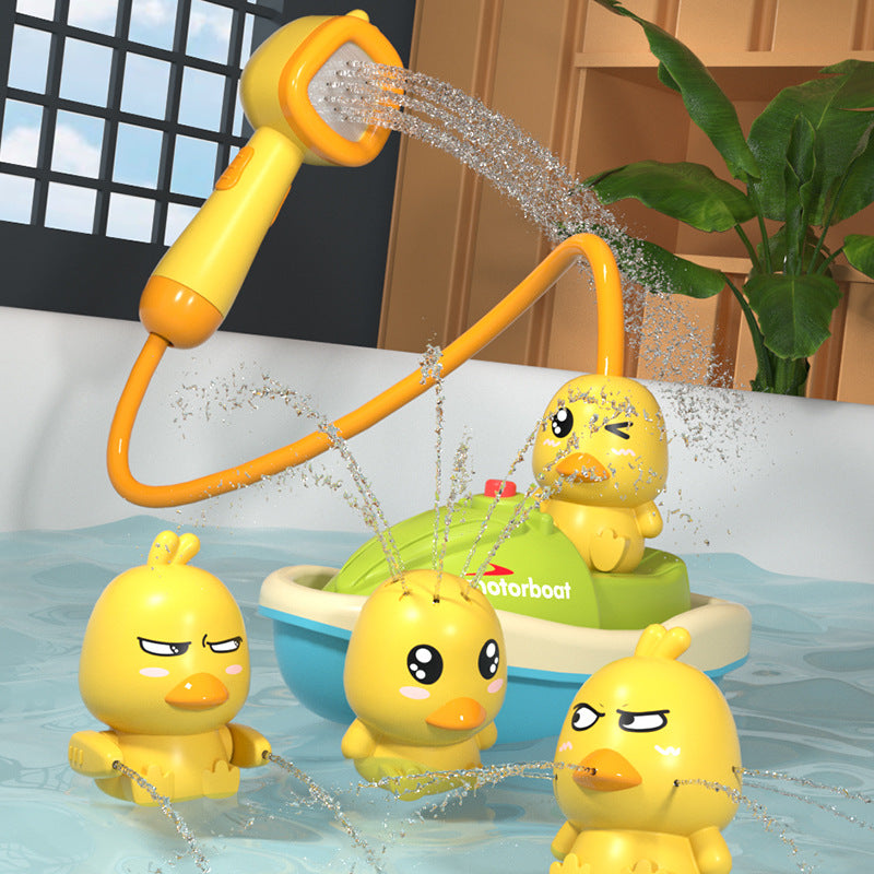 Juguete de baño para bebé pato flotante para ducha