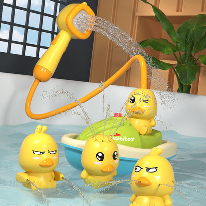 Juguete de baño para bebé pato flotante para ducha