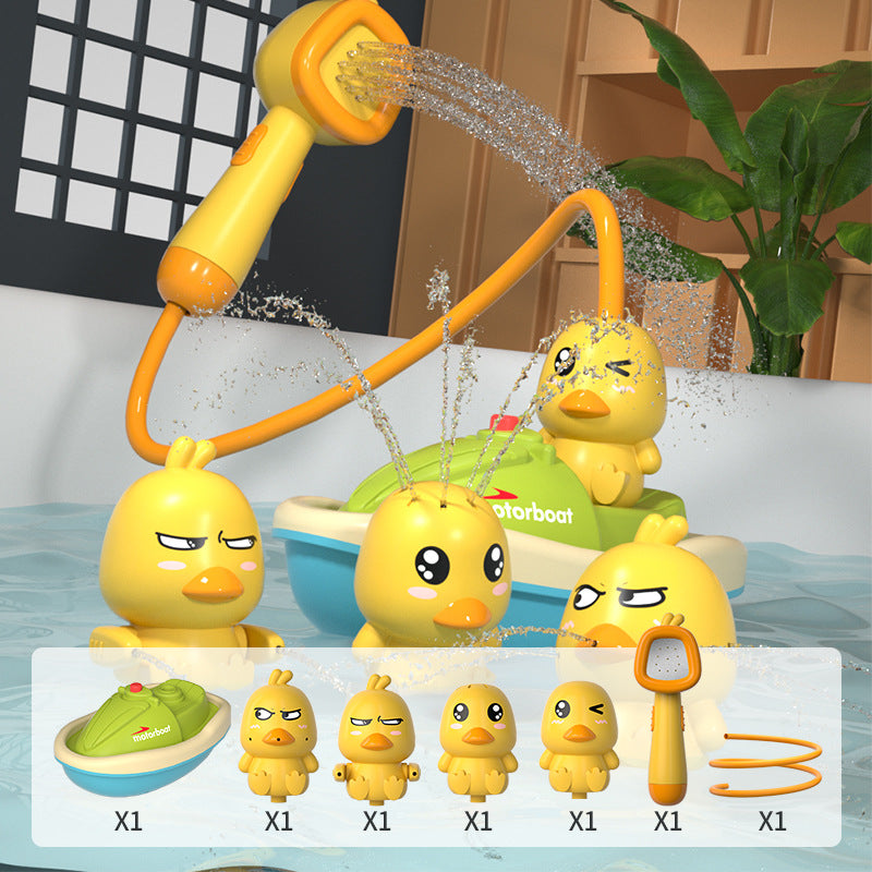 Juguete de baño para bebé pato flotante para ducha