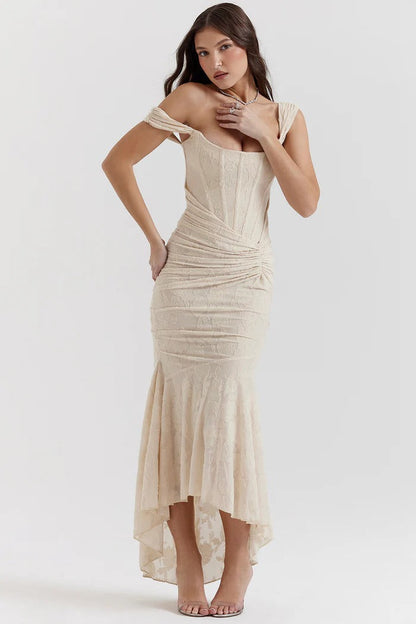 Vestido largo de noche | Vestido de ceremonia para mujer para eventos | Laura