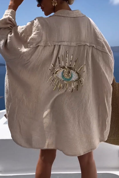 Nicole | Blusa de manga larga de verano