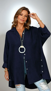 Ricca | Comfortable Oversized Button Shirt