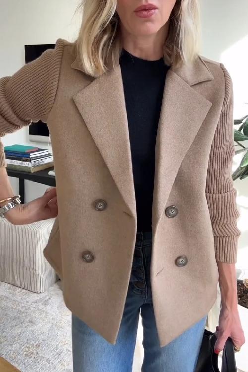 Blazer con Mangas Sorelle® – Capa Elegante para Otoño