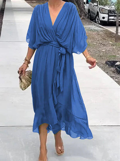 Ramila | Vestido Flowy con Escote en V