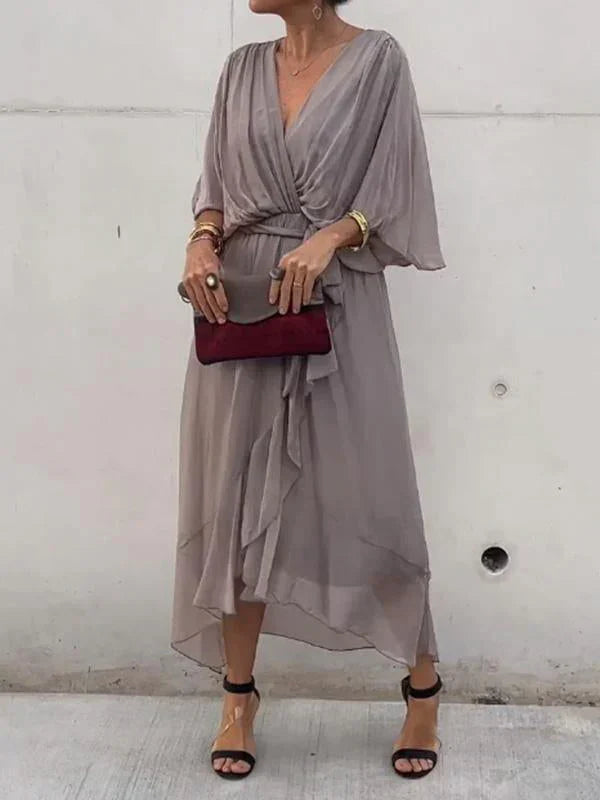 Ramila | Vestido Flowy con Escote en V