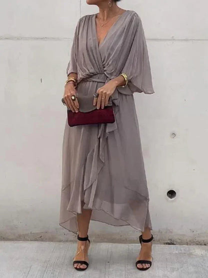 Ramila | Vestido Flowy con Escote en V