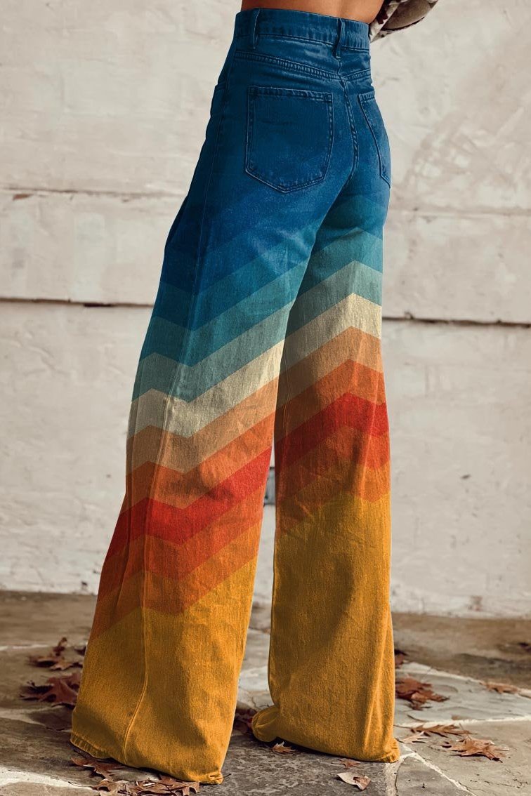 Clarisse | Pantalones de pierna ancha Boho Rhythm