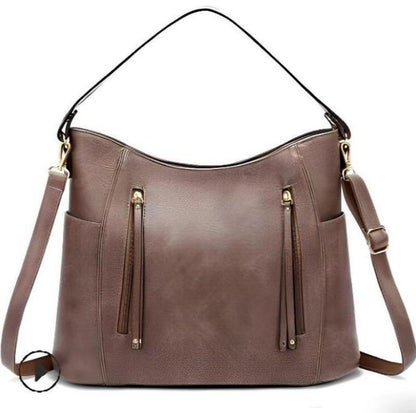 Classic Women's Everyday Leather Bag - Annalena