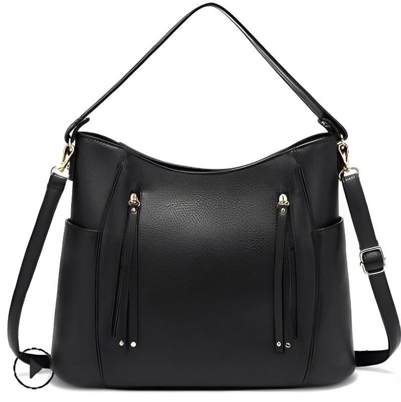 Classic Women's Everyday Leather Bag - Annalena