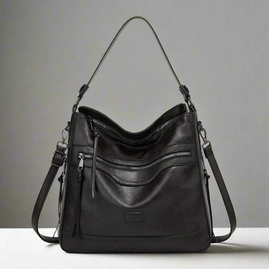 Classic Retro Leather Bag for Women - Vanessa
