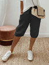 Marthe™ | Pantalones cortos cómodos con dobladillo enrollado