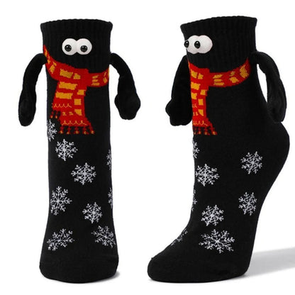 MagnetHug Cozy Socks – Warm Couple Socks with Magnetic Hands