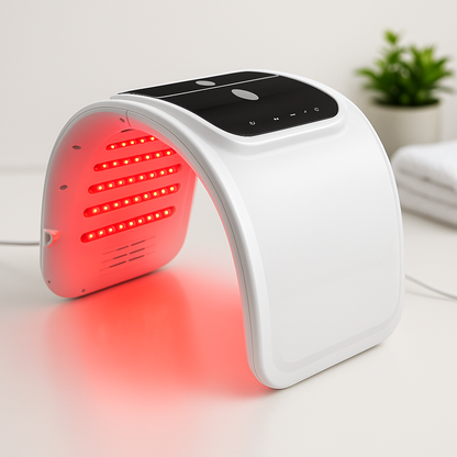 Máscara facial LED terapia de piel de 7 colores