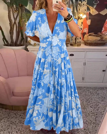 Izara | Vestido Maxi Soft Grace con Silueta Fluida