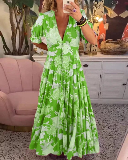 Izara | Vestido Maxi Soft Grace con Silueta Fluida
