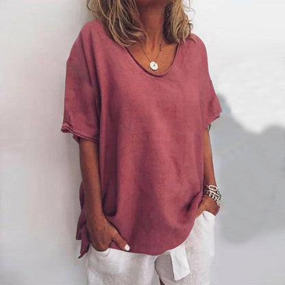 Bervina - Camisa de Corte Relajado