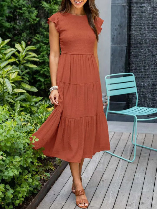 Elinor | Vestido elegante con cobertura para el abdomen