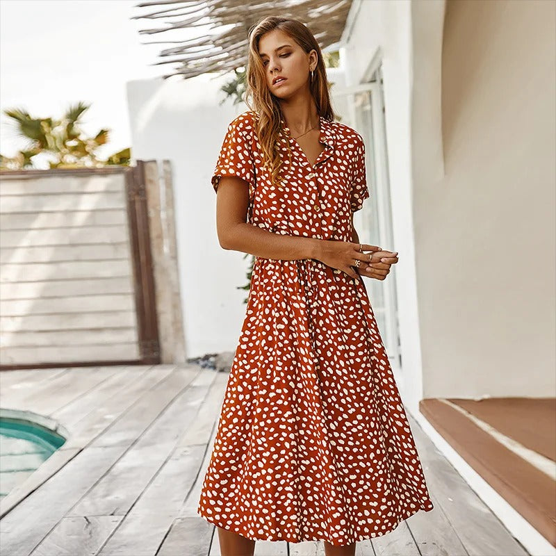 Molly | Vestido de verano estampado