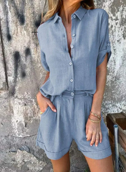 Sena™ - Conjunto de verano de lino