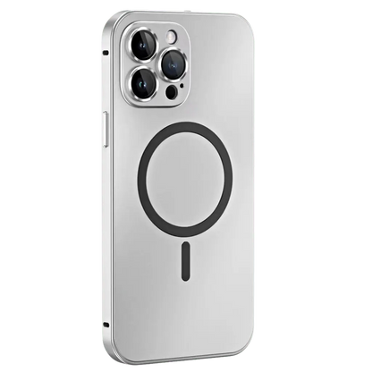 Funda para teléfono magnética metálica delgada protectora