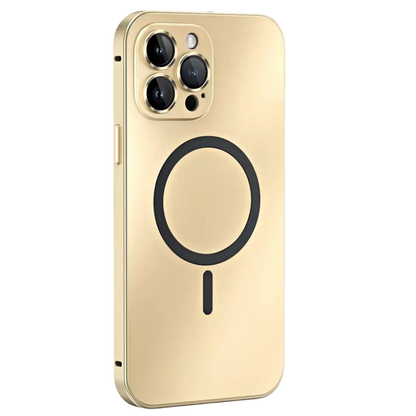Funda para teléfono magnética metálica delgada protectora