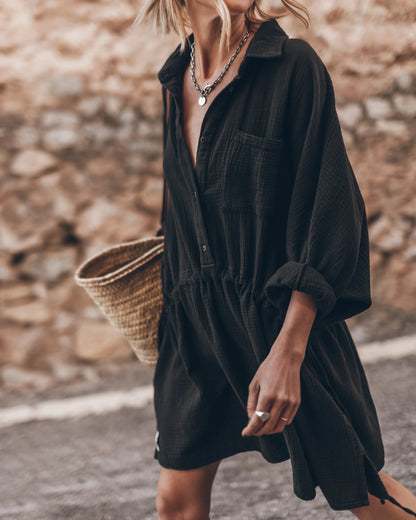 Cyia | Vestido Camisa Clásico