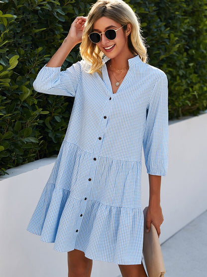 Shanne | Abito midi fluido da giorno