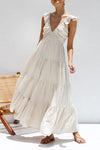 Vionelle™ | Elegant Maxi Dress With Ruffles