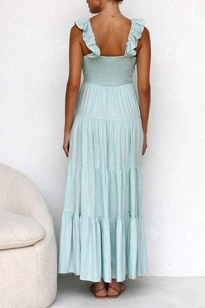 Vionelle™ | Elegant Maxi Dress With Ruffles