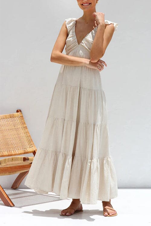 Vionelle™ | Elegant Maxi Dress With Ruffles