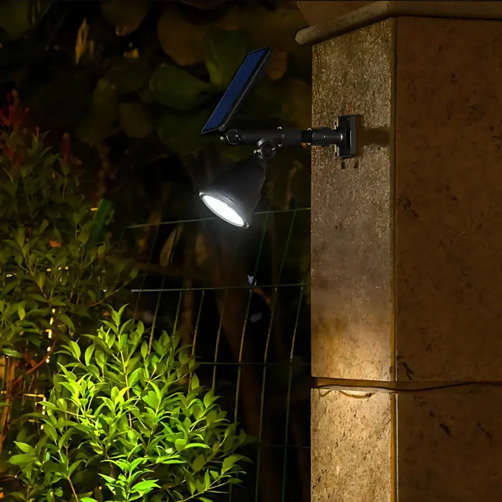 Solar Garden Light with Waterproof Spike Mount