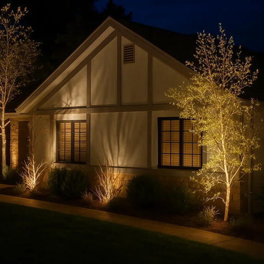 Luz solar de jardín con soporte de punta impermeable