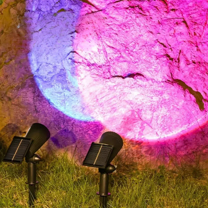 Solar Garden Light with Waterproof Spike Mount