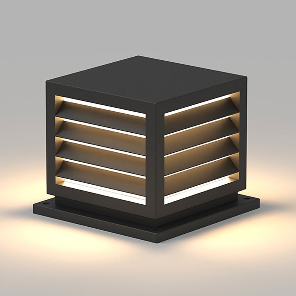 Outdoor Garden Post Light with Solar LED