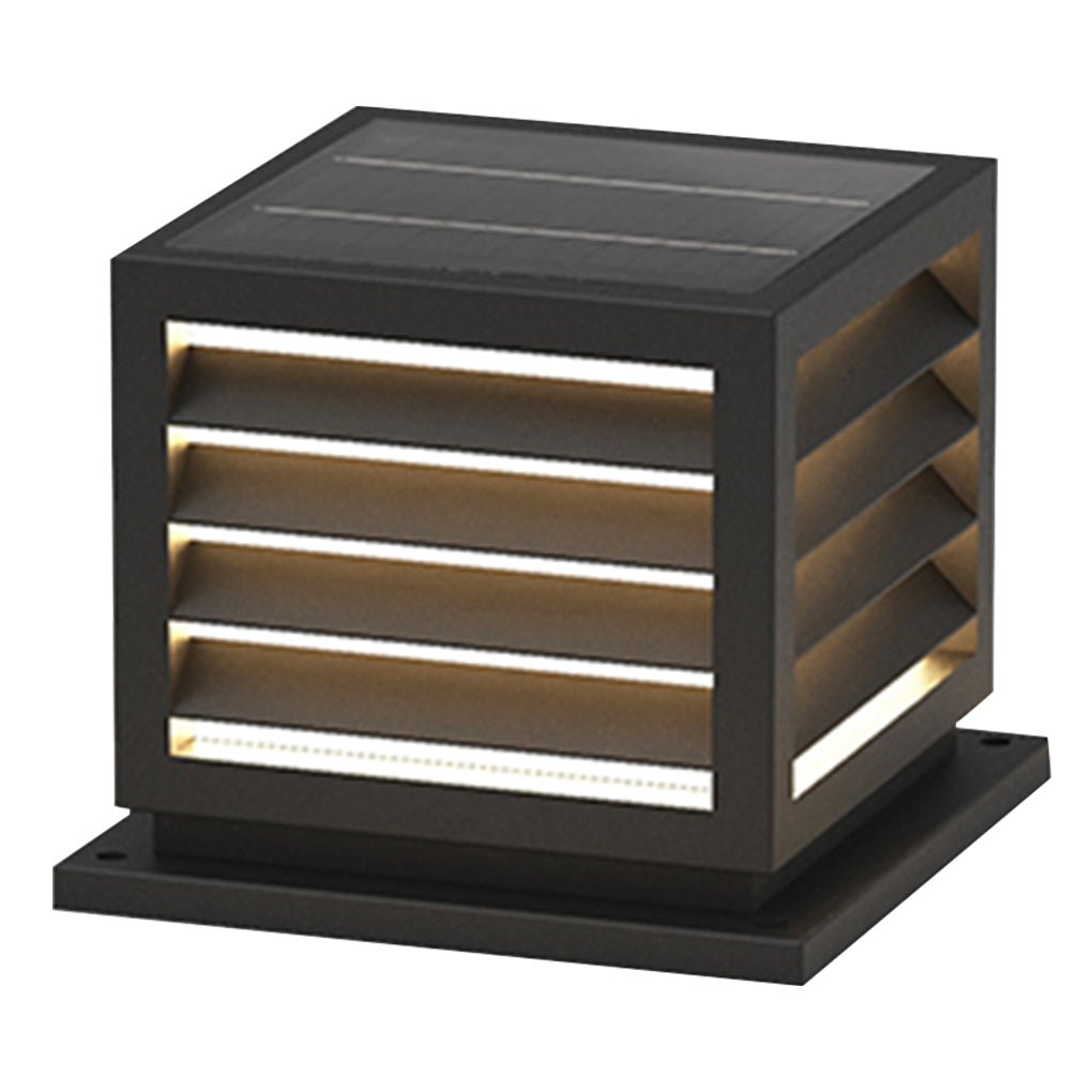 Outdoor Garden Post Light with Solar LED