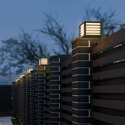 Outdoor Garden Post Light with Solar LED