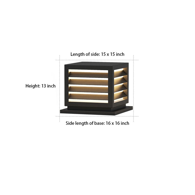 Outdoor Garden Post Light with Solar LED