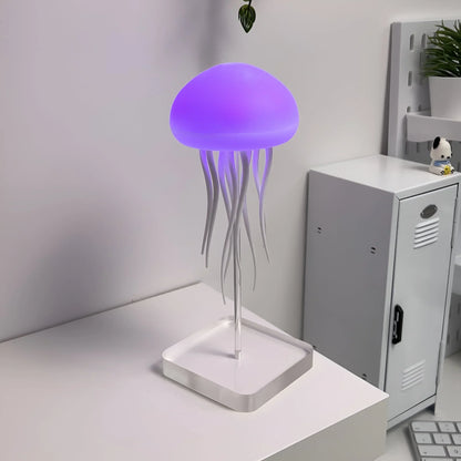 Lámpara LED de ambiente | Luz de medusa realista para dormitorio
