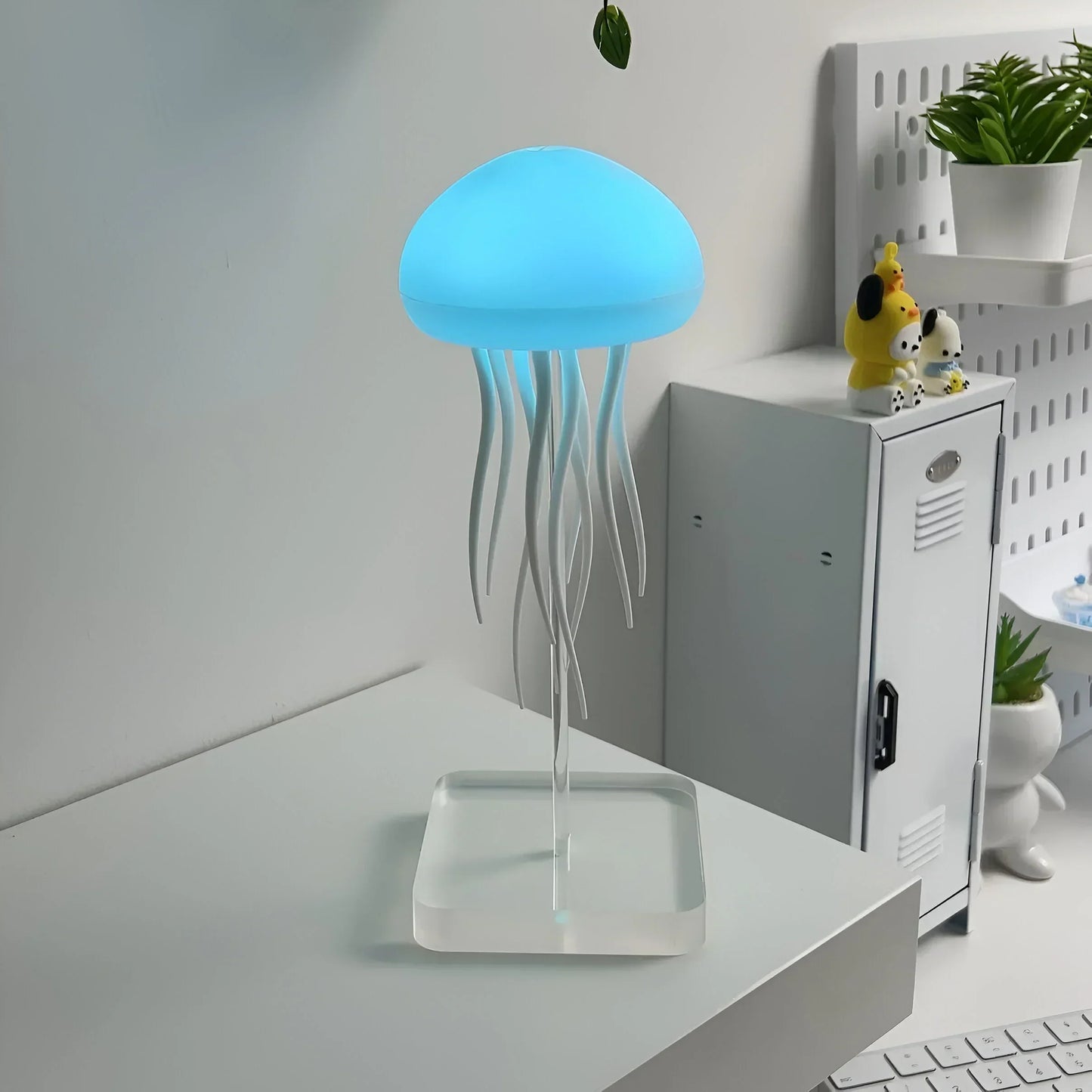 Lámpara LED de ambiente | Luz de medusa realista para dormitorio