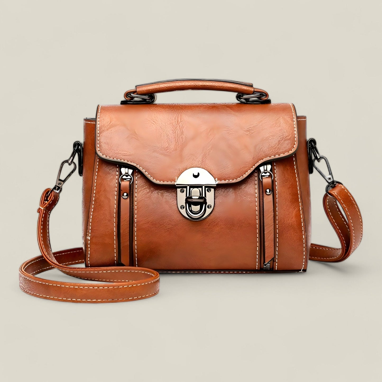 Bolso cruzado cuadrado elegante Aria