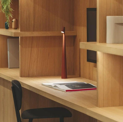 Lámpara de mesa moderna LED inalámbrica con control táctil