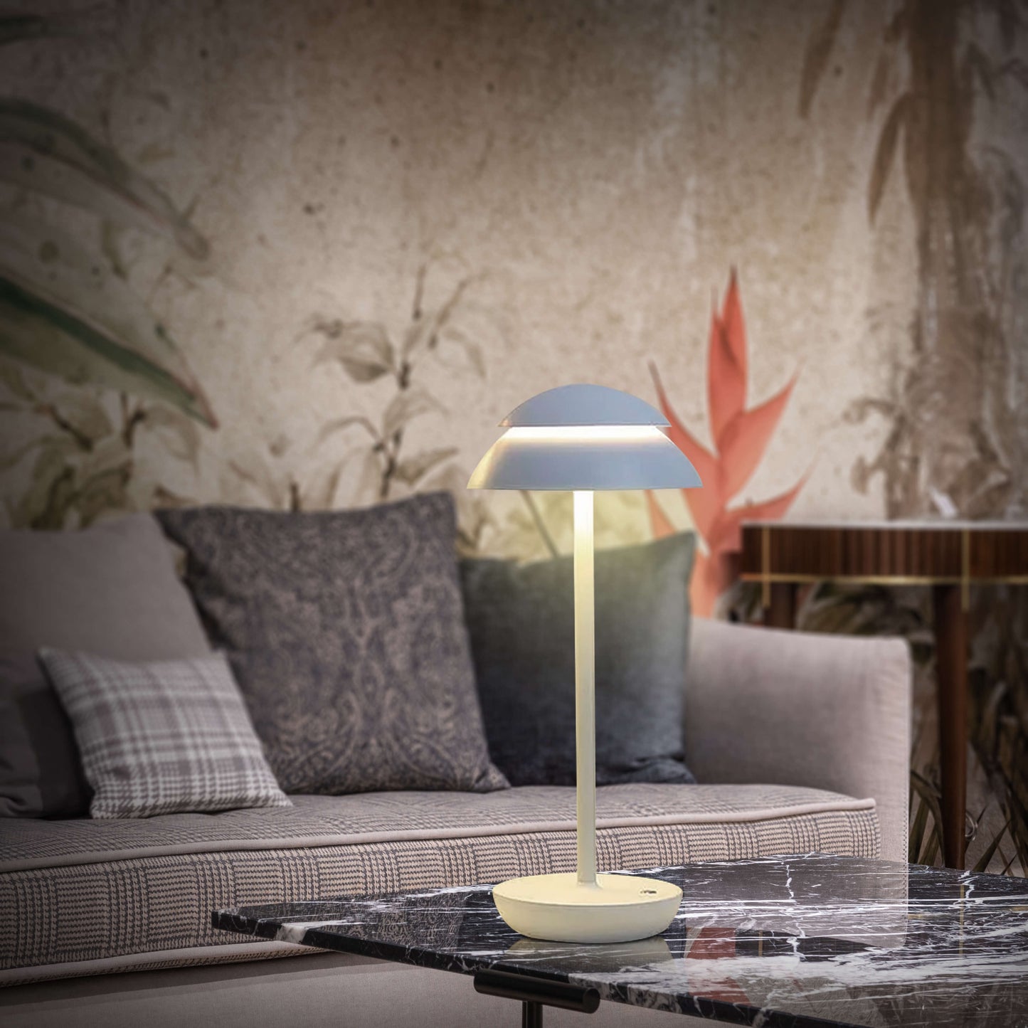 Table Lamp with Touch Control and LED Light
