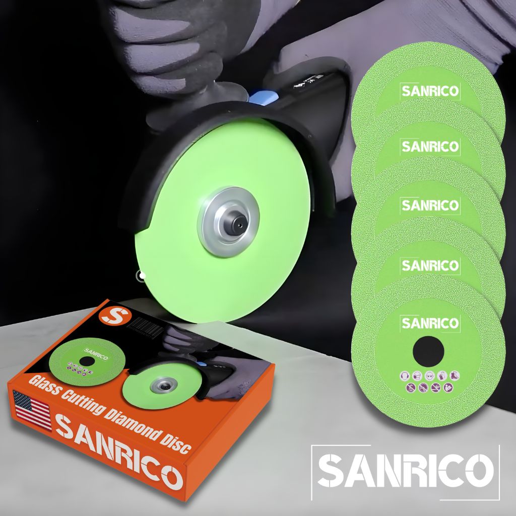 Disco de diamante para corte de vidrio SANRICO