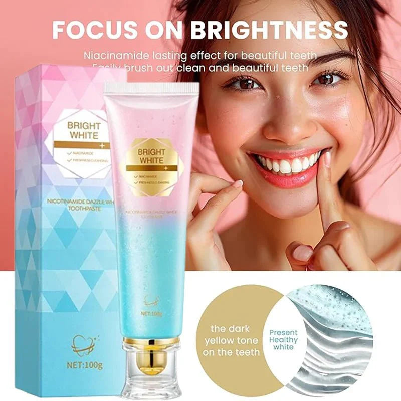 Pasta de dientes blanqueadora Pure Teeth con niacinamida