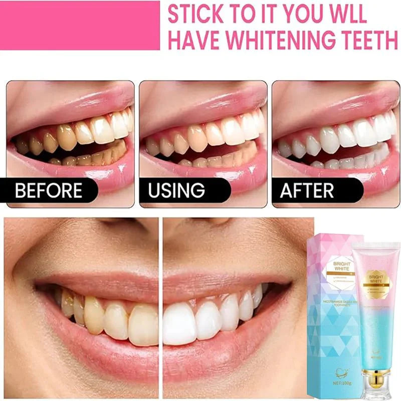 Pasta de dientes blanqueadora Pure Teeth con niacinamida