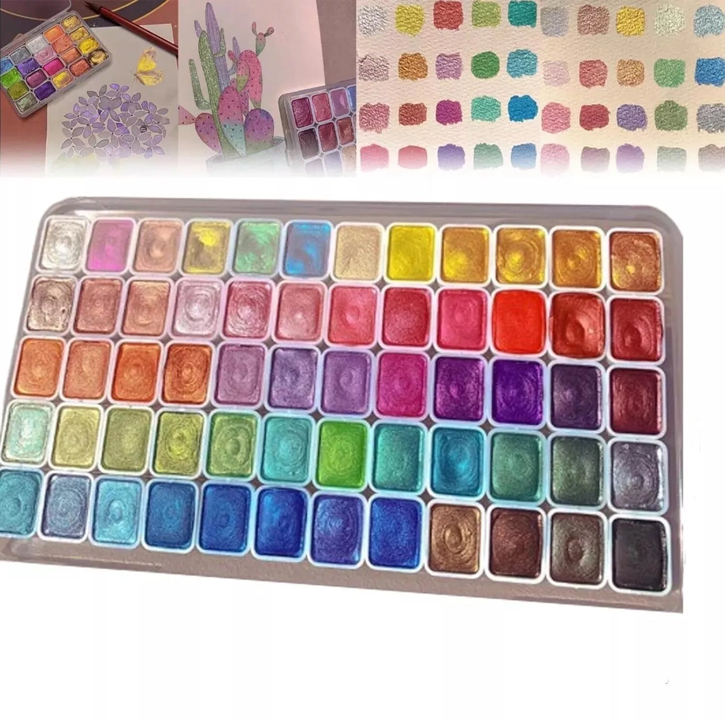 Pigmento de perla mineral en polvo Kolorful para arte de acuarela