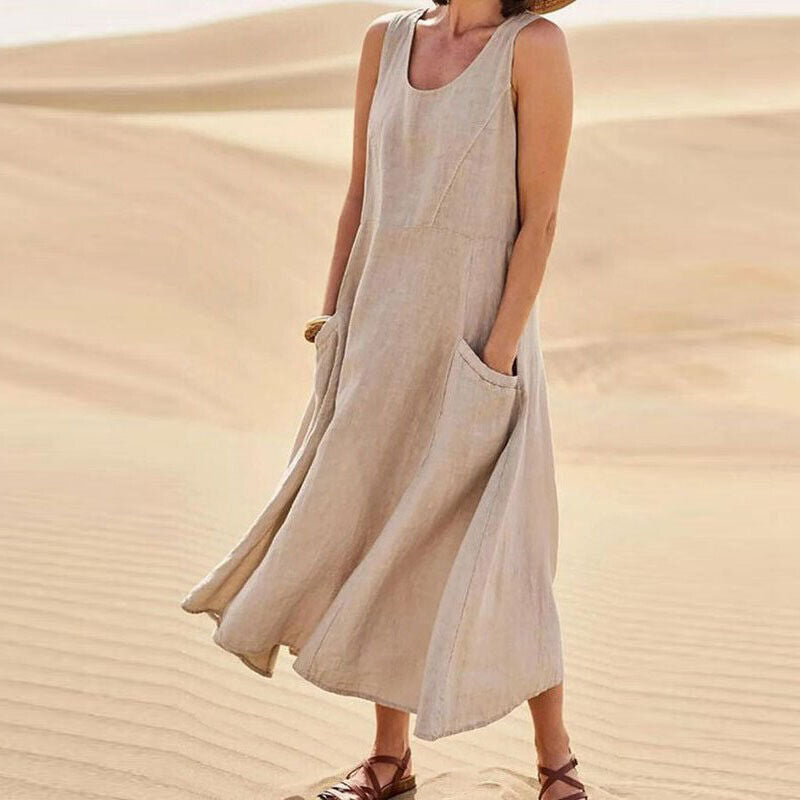 Alaia | Vestido Elegante con Bolsillos